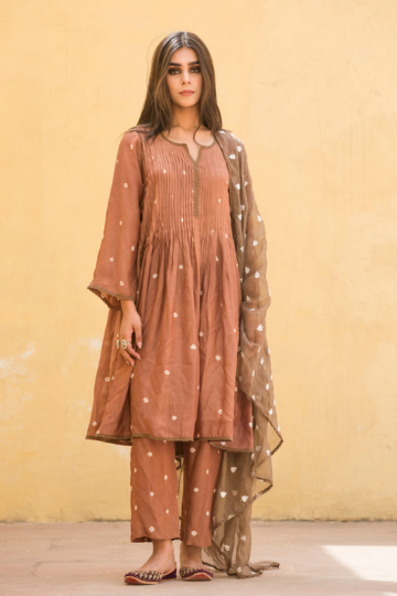 Ada Brown kurta set