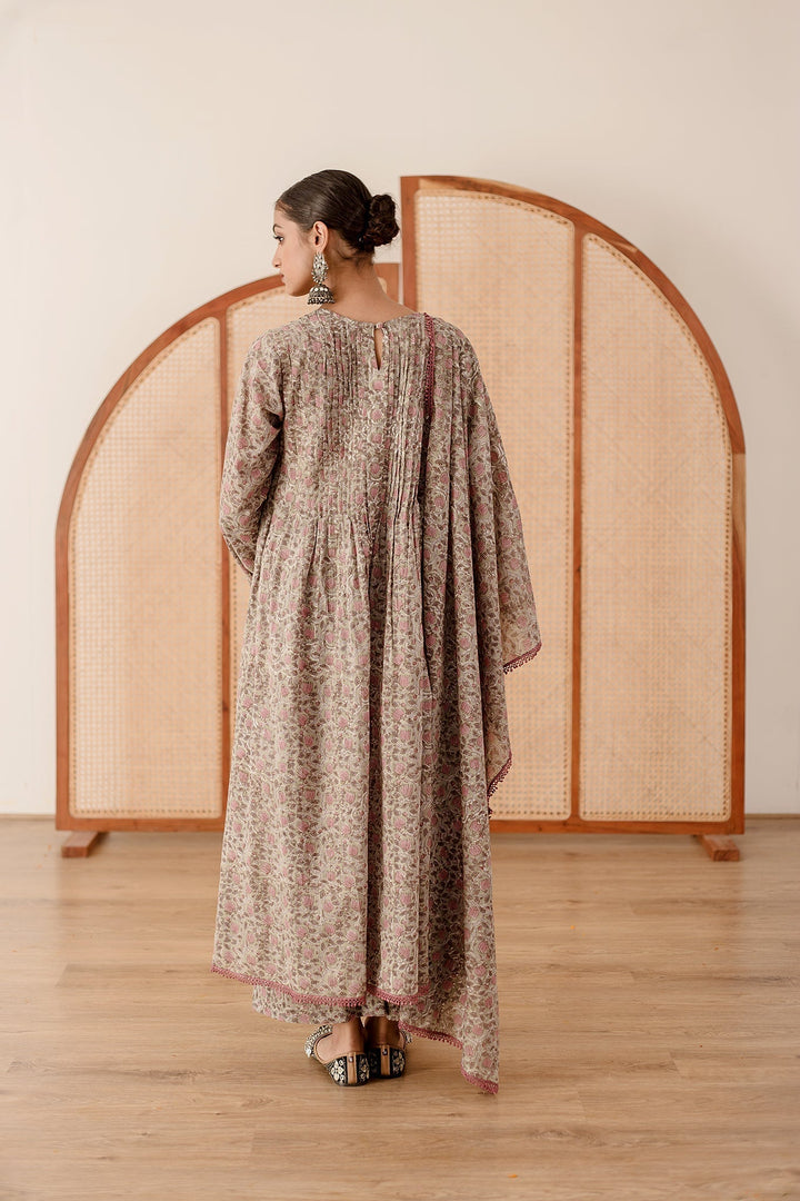 ABAYA GREEN SET Gulabo Jaipur