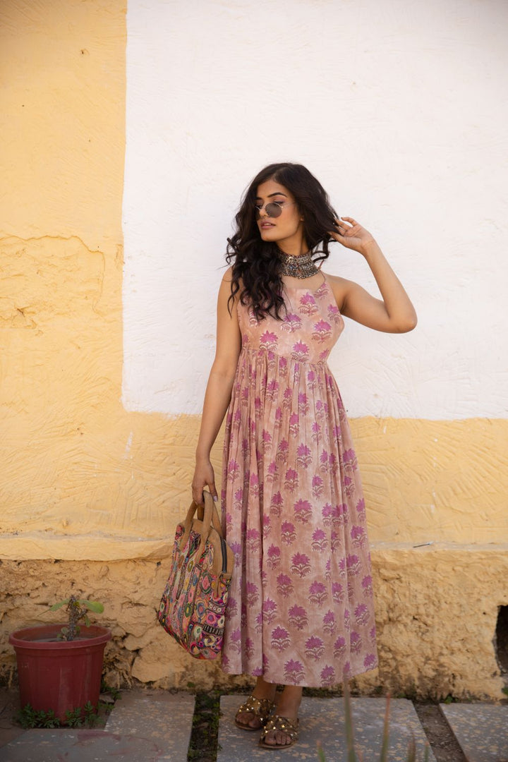 COCO PINK DRESS Gulabo Jaipur