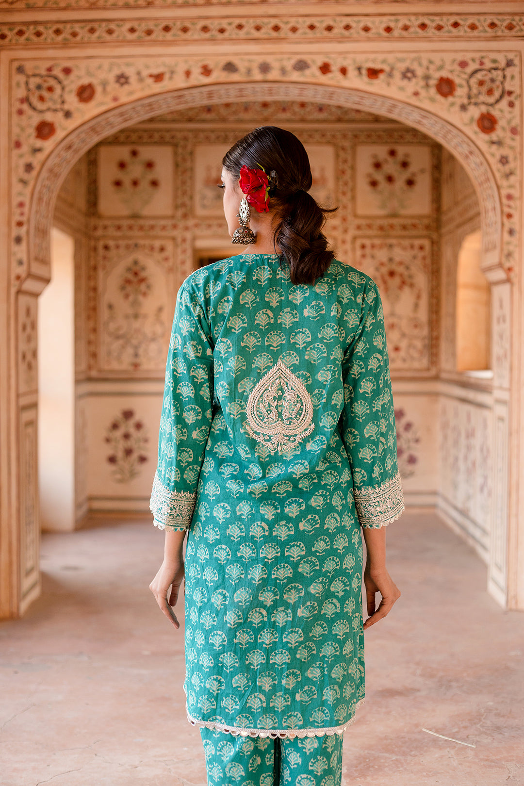 Noor Teal Blue Set