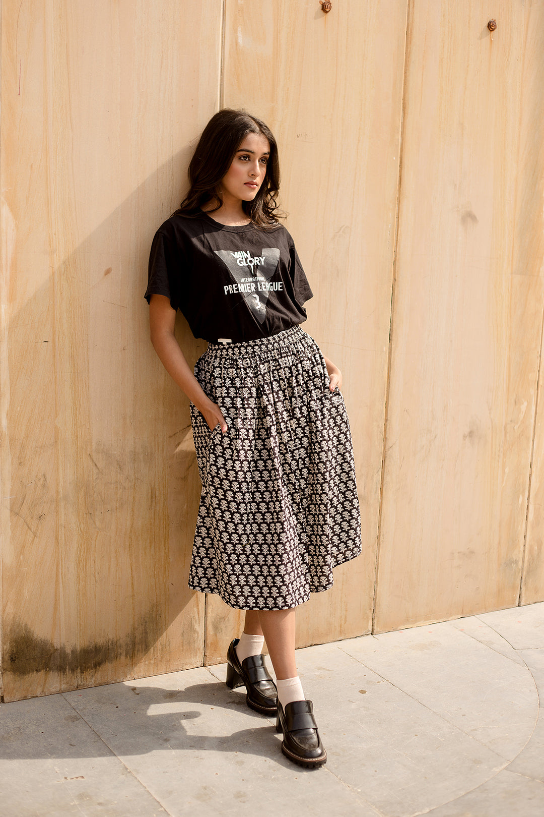 Betty Black Skirt