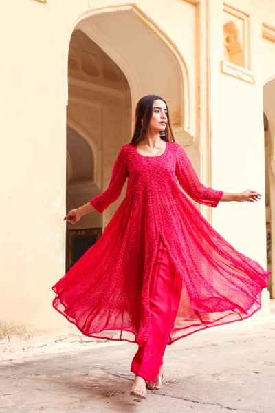 Janhvi Pink Set Gulabo Jaipur