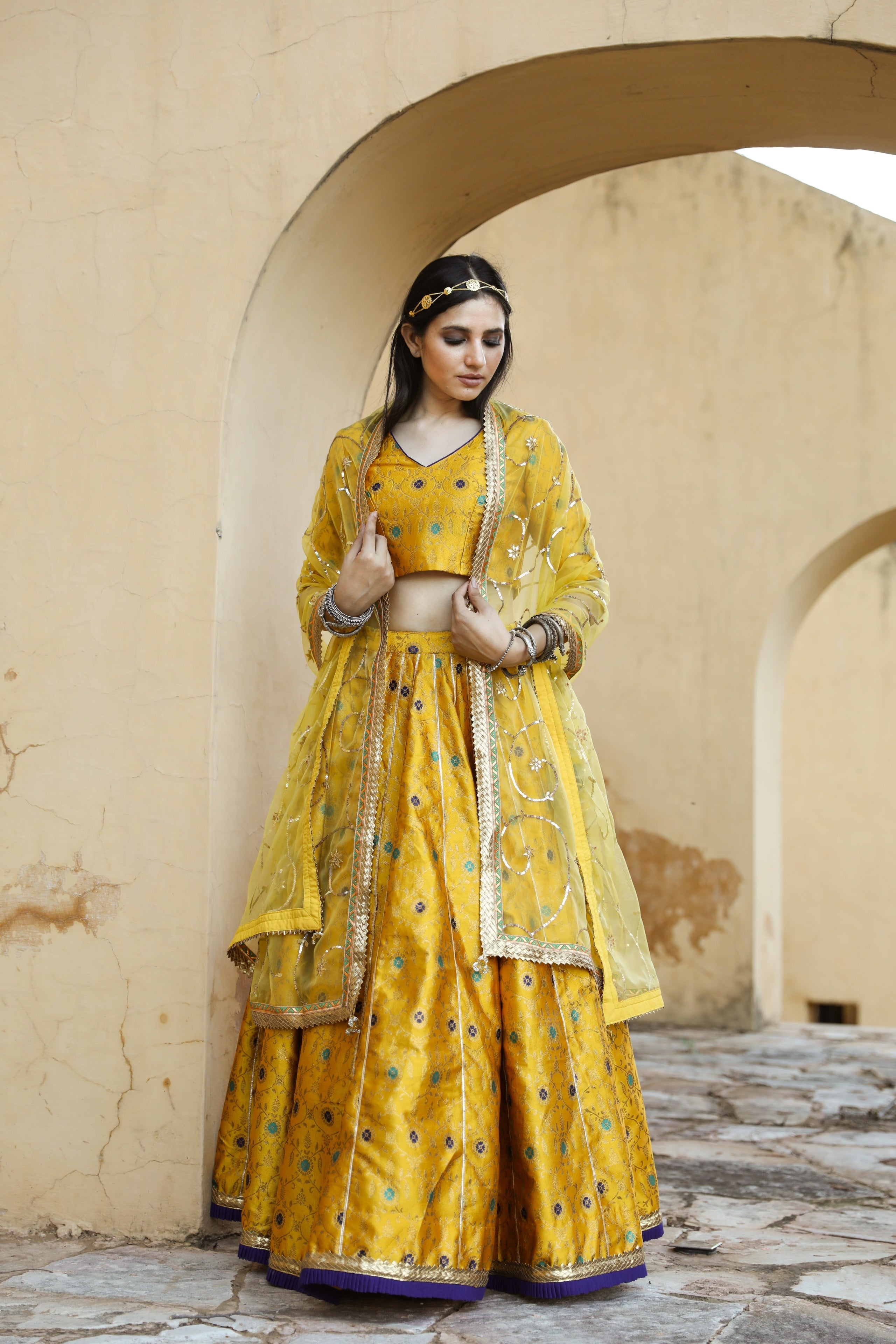 Jaipuri Rajasthani Lehenga Choli | 4391 | Lable Rahul Singh