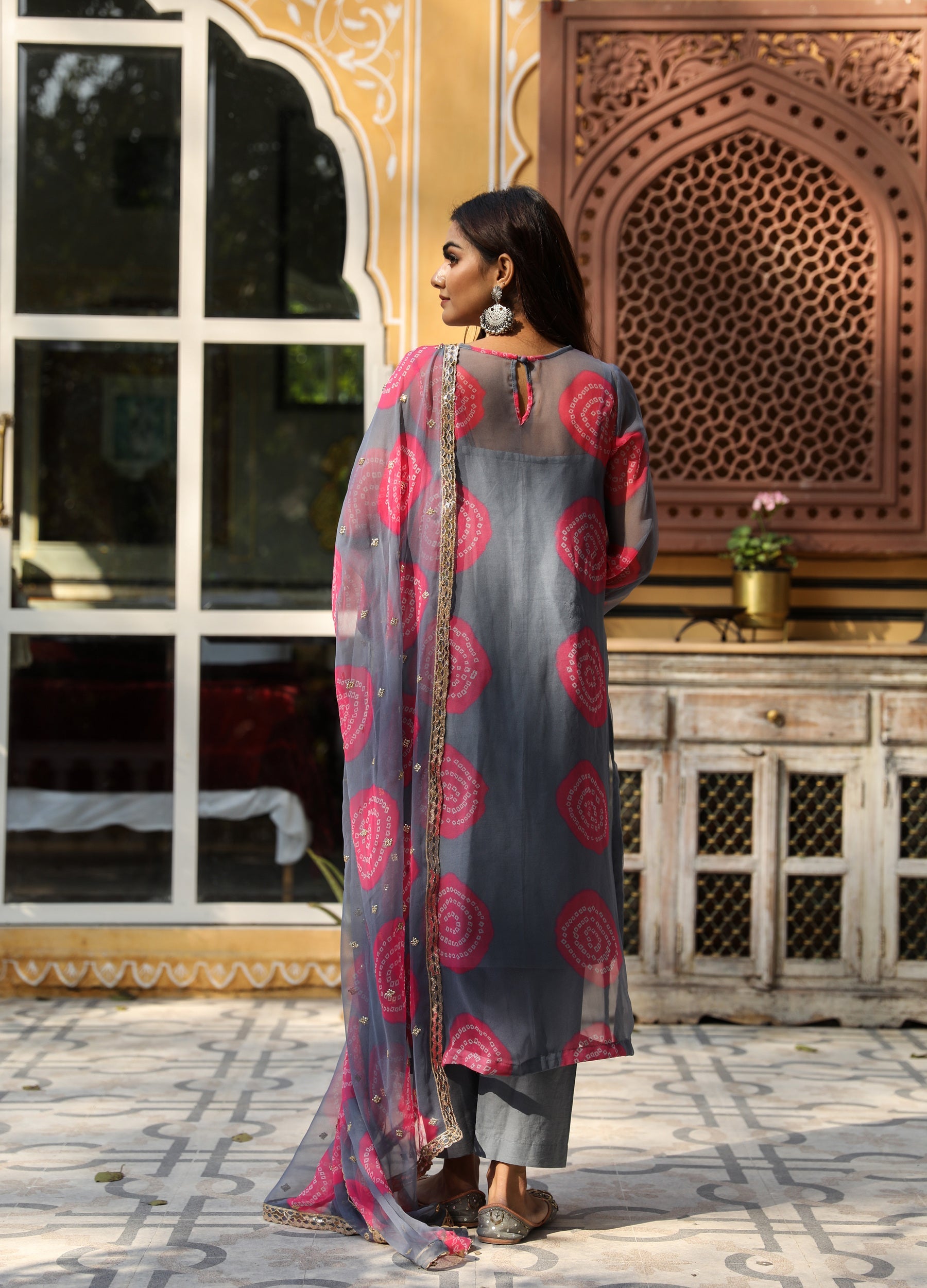 MINAL GREY SET Gulabo Jaipur