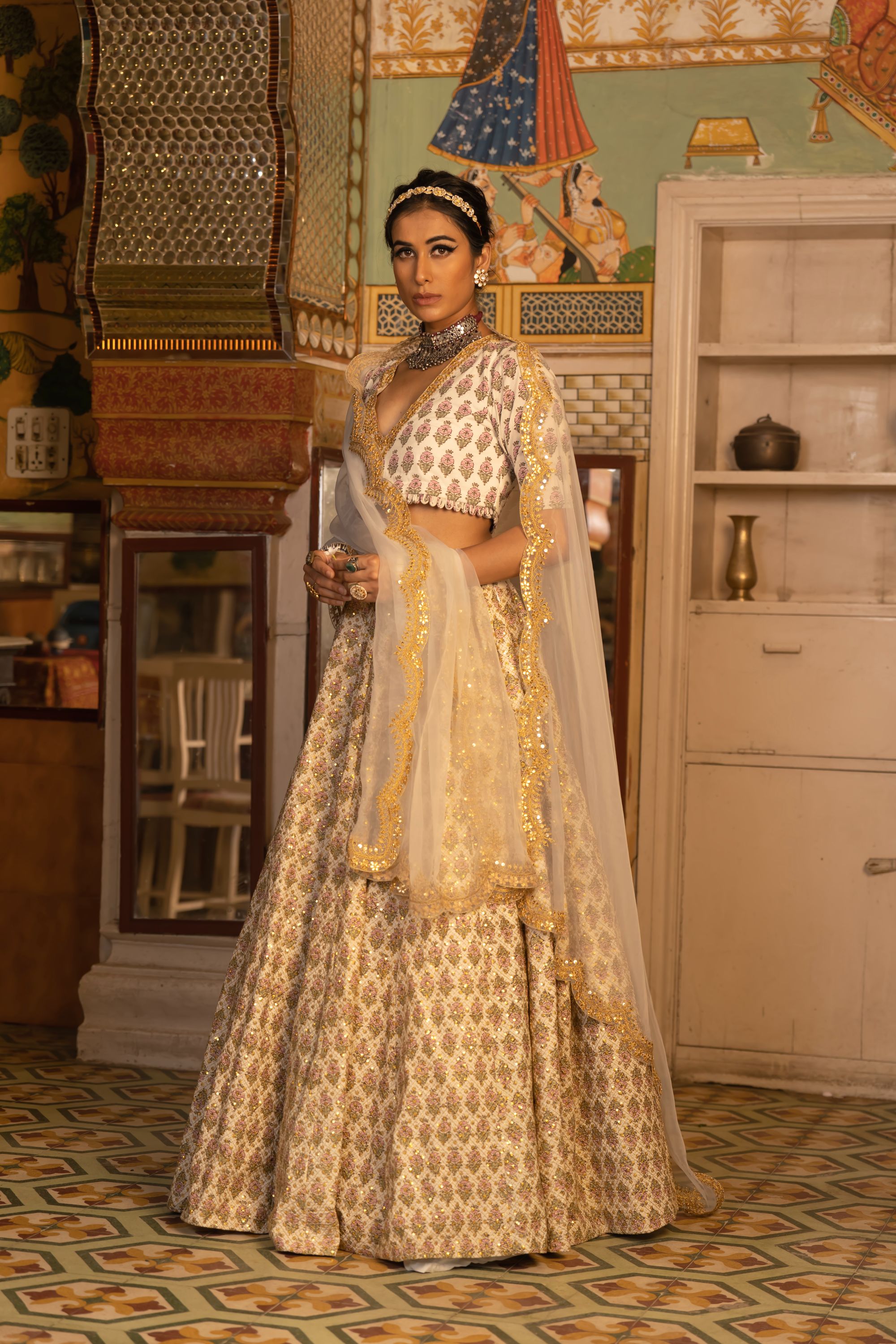 Designer Bridal Lehenga, Size: M at Rs 2200 in Jaipur | ID: 13868217533