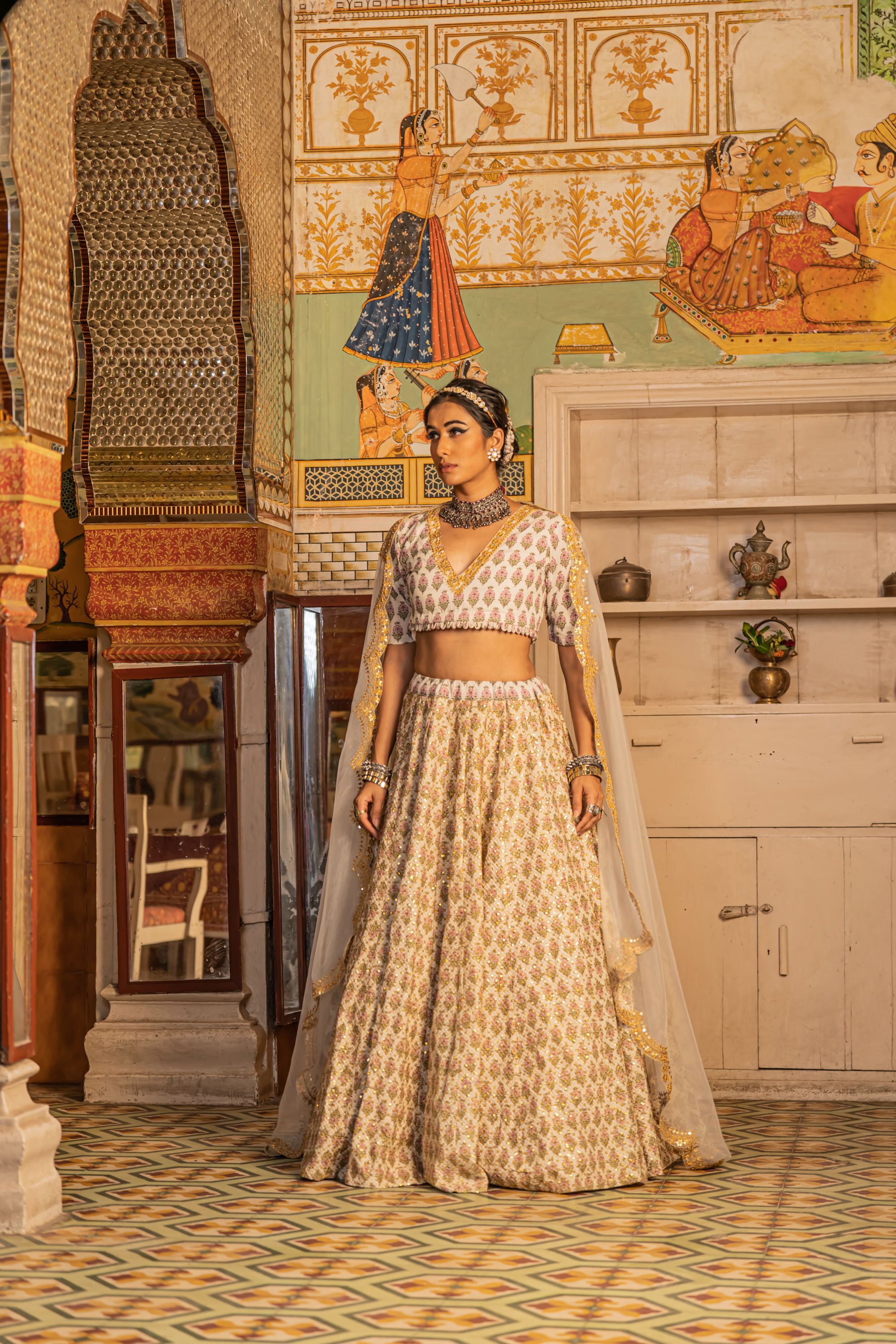 Nada Alameddine and Utsav Akhoury, Fairmont Jaipur in 2024 | Bridal lehenga  red, Indian bridal outfits, Indian bridal lehenga