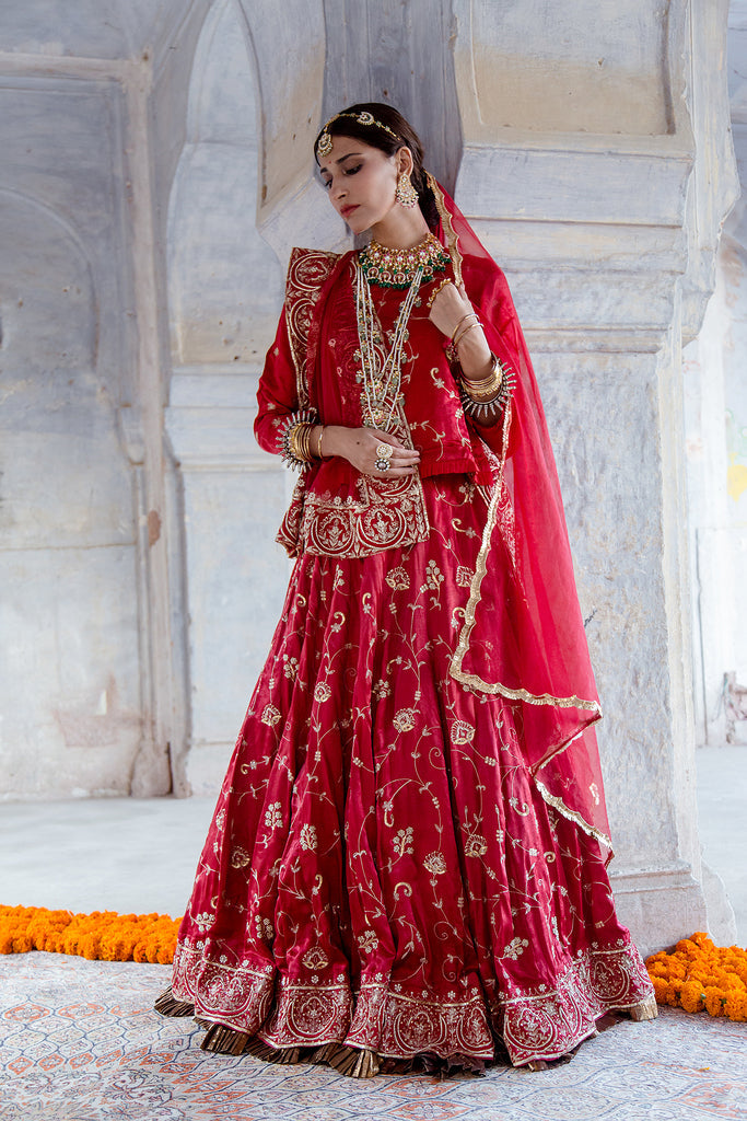 Embroidered Bridal Lehenga Choli at Best Price in Jaipur | Shringar Shop