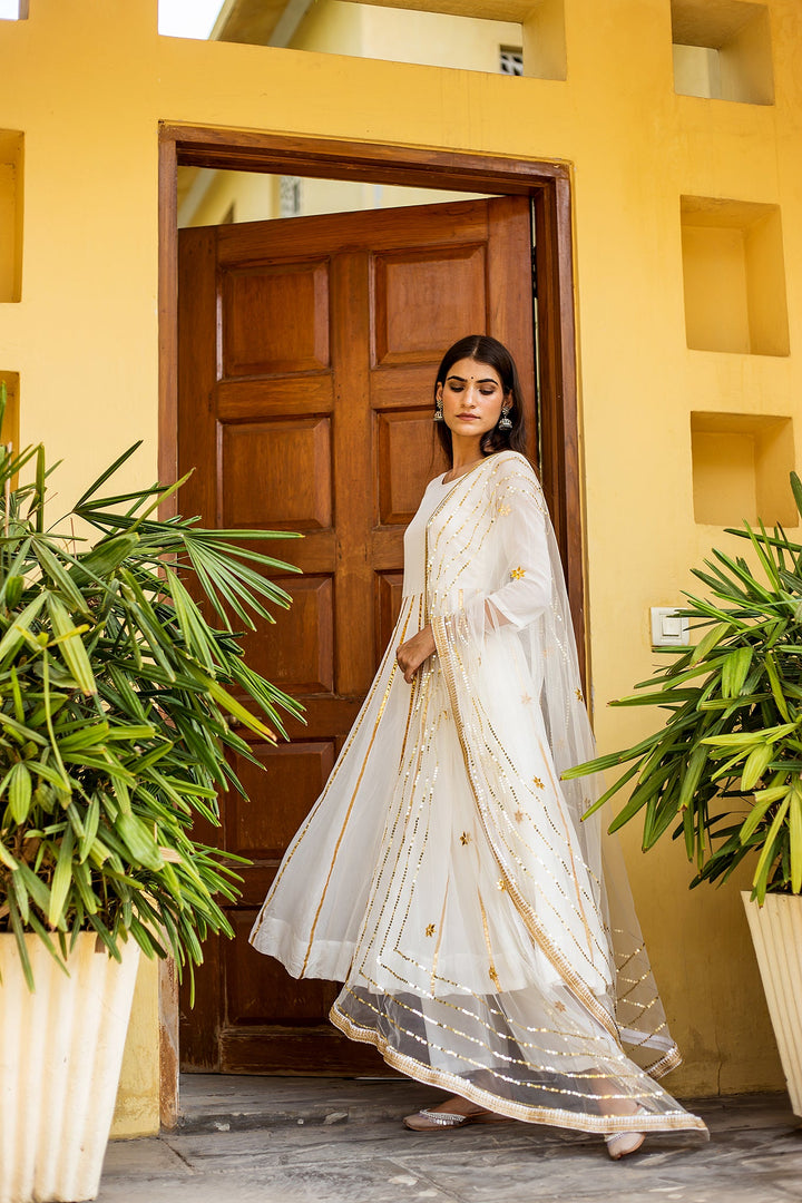 Resham Ivory Set Gulabo Jaipur