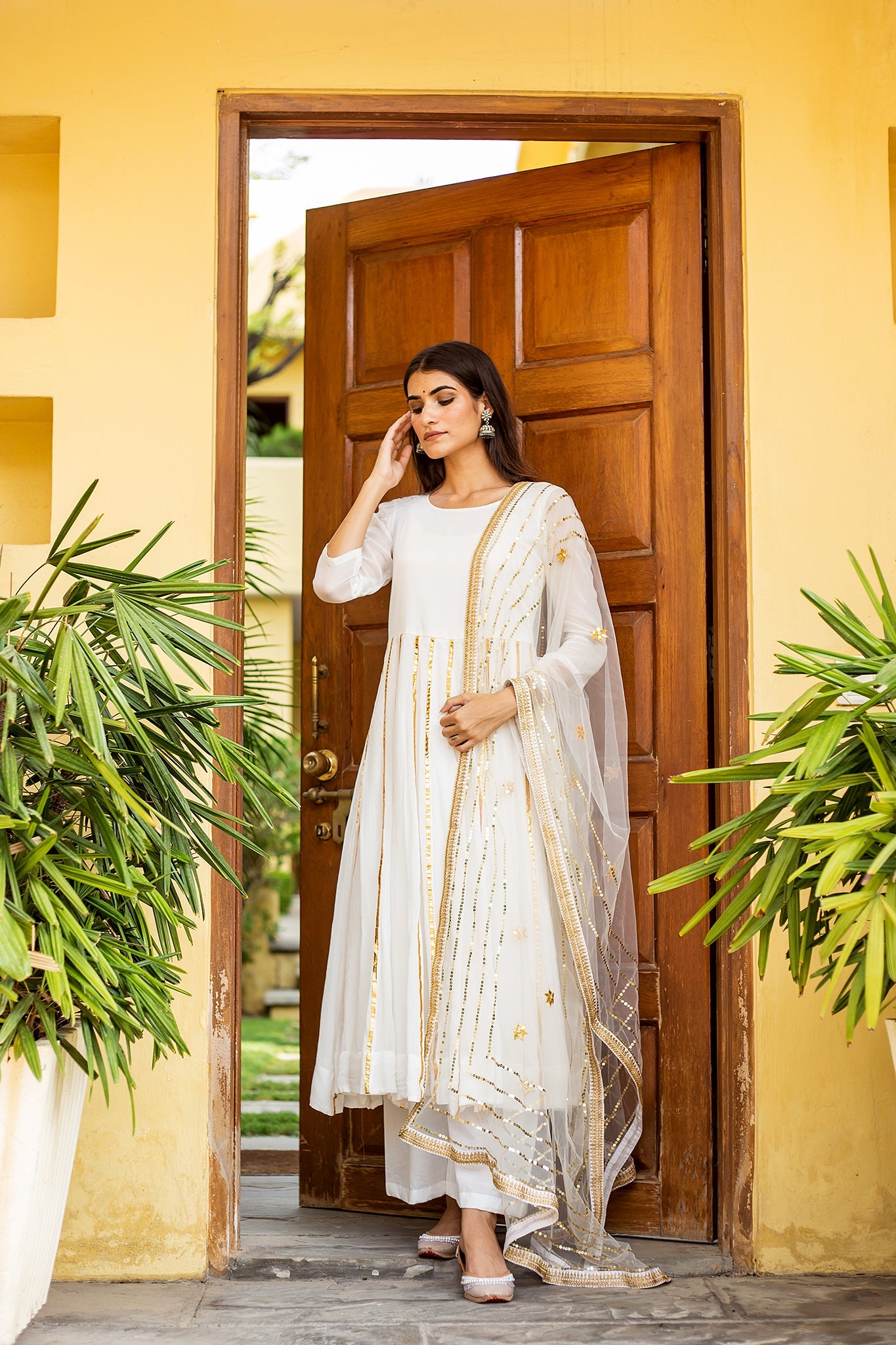 Resham Ivory Set Gulabo Jaipur