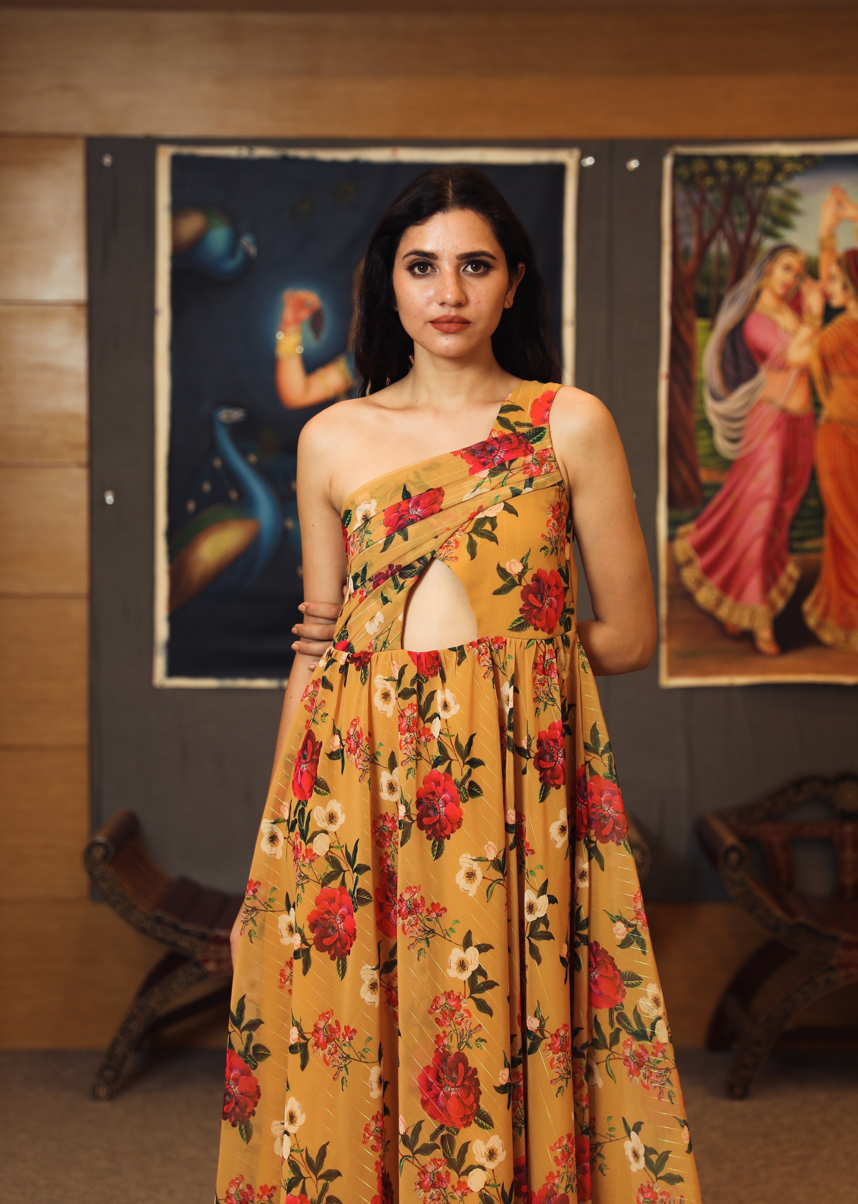 Maroon Women Western Dress, Maxi at Rs 550/piece in New Delhi | ID:  2853346617697