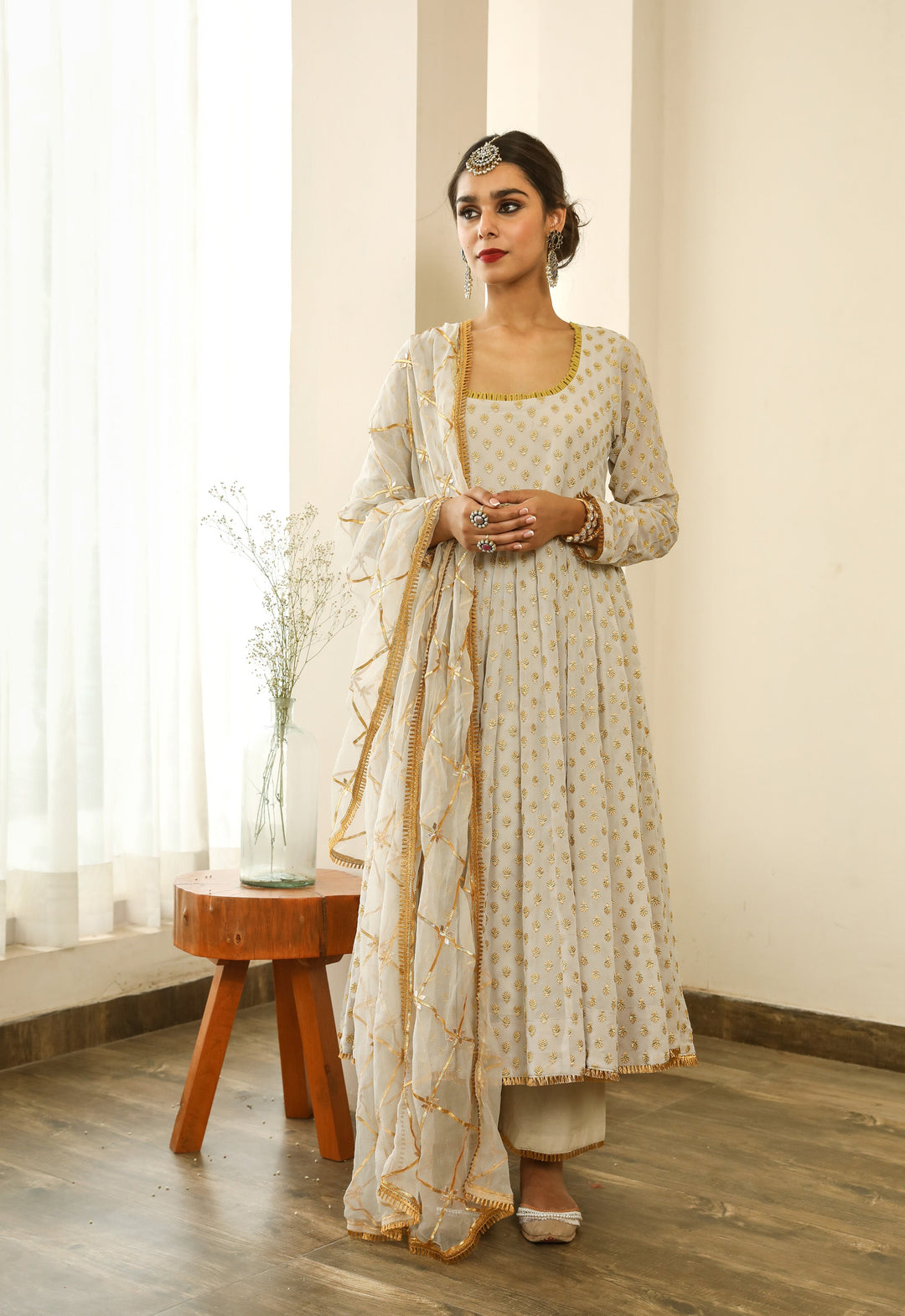 Zuri Light Grey Set Gulabo Jaipur