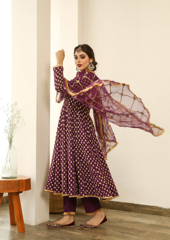 Zuri Purple Set Gulabo Jaipur