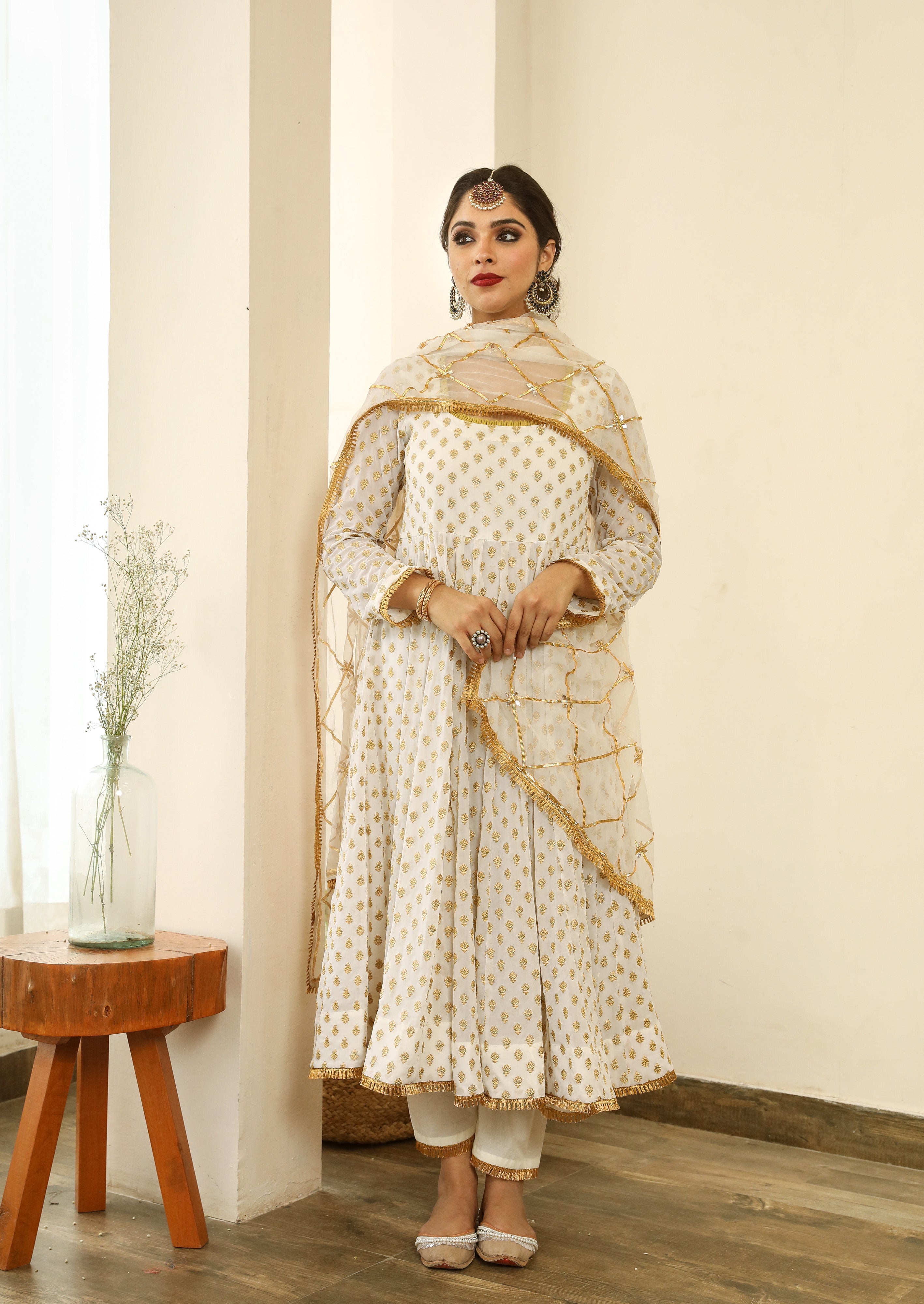 Zuri White Set Gulabo Jaipur